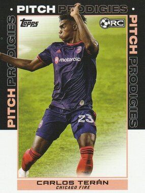 Carlos Teran - 2021 Topps MLS Pitch Prodigies Rookie Card